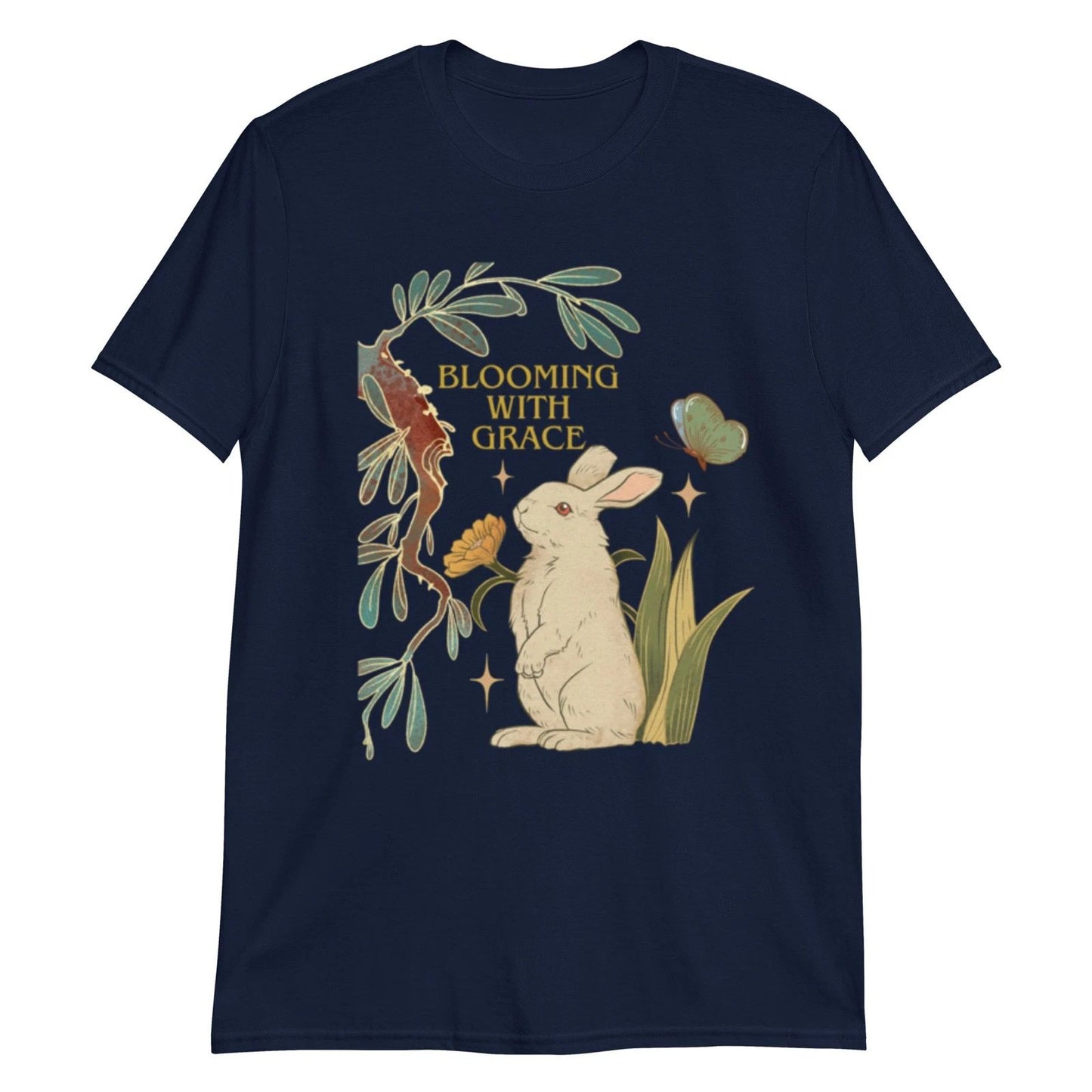 Premium Vintage flowers Short-Sleeve Unisex T-Shirt