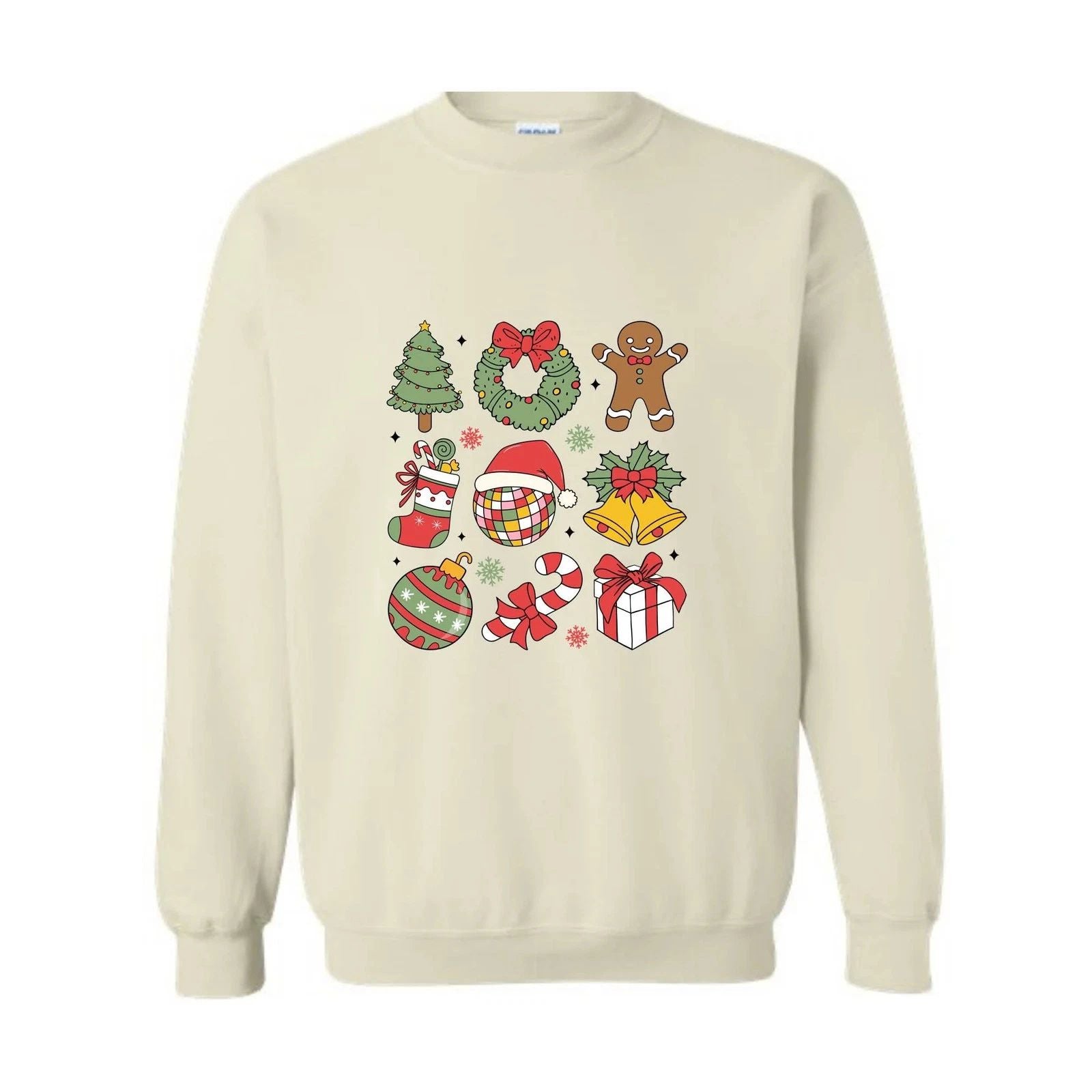 Coquette Christmas Sweatshirt, Cute Winter Sweater, Holiday Party Hoodie, Christ