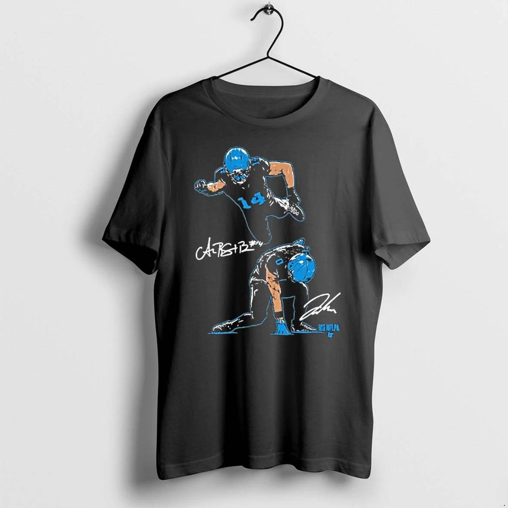 Amon Ra St Brown Jahmyr Gibbs Superheroes Lions Tshirts Sweater