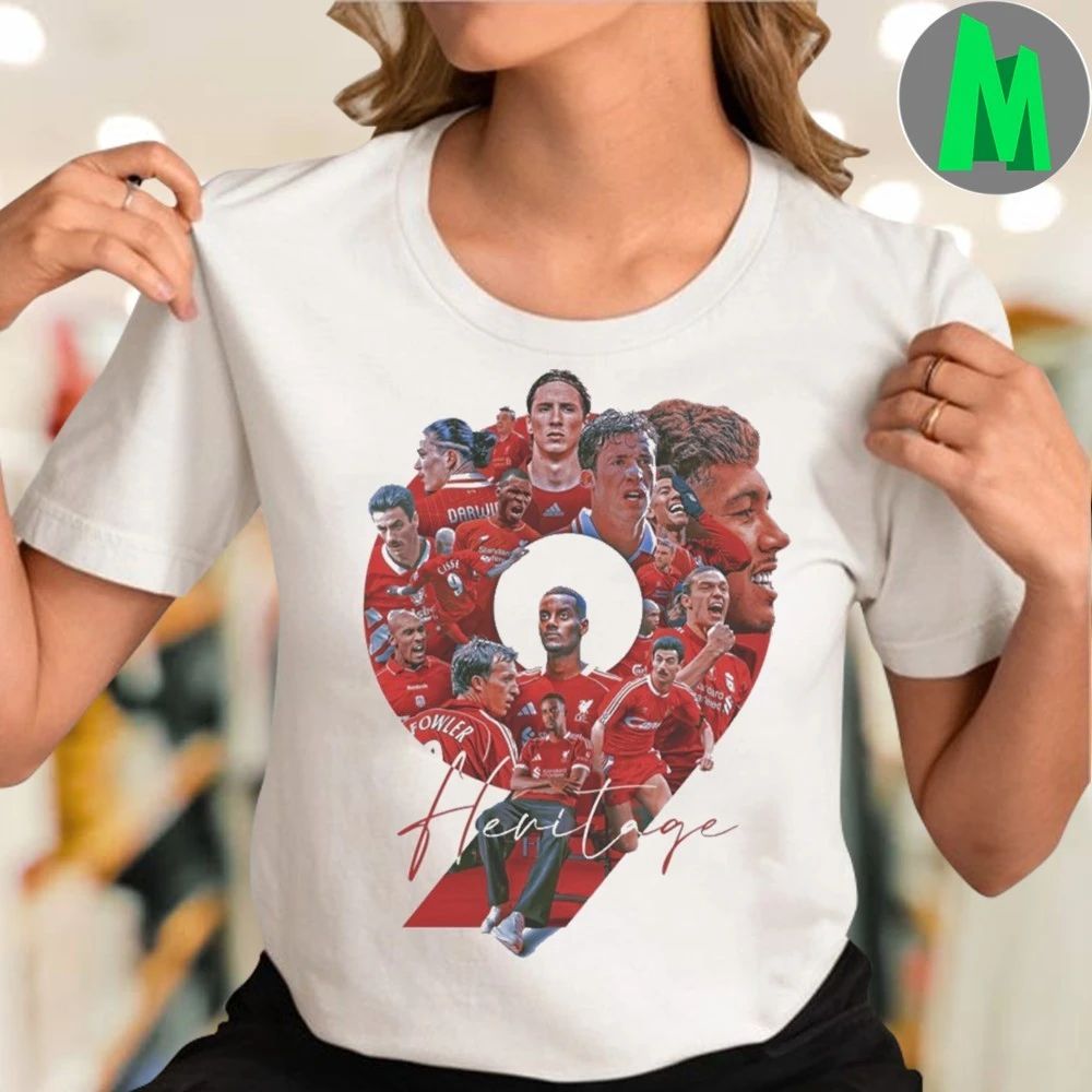 Alexander Isak Heritage No.9 Liverpool Ladies Boyfriend Shirt