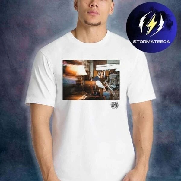 Zach Bryan Merch With Heaven On Tour 2026 Echoes Of Memories Photo Unisex TShirt