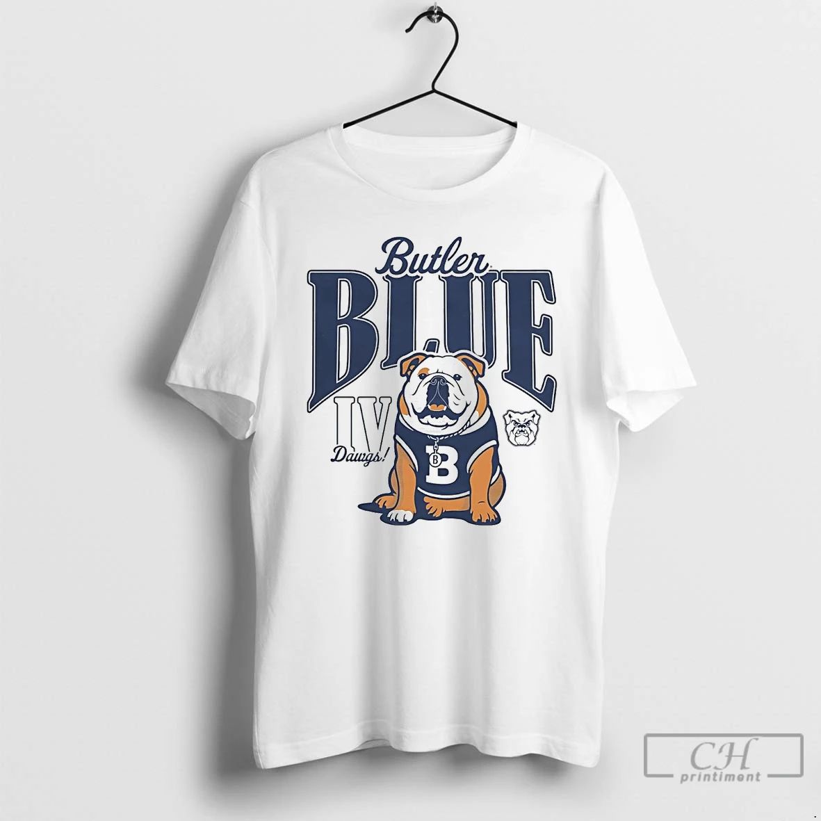 Classic Butler Bulldogs Blue Iv Dawgs T Shirts