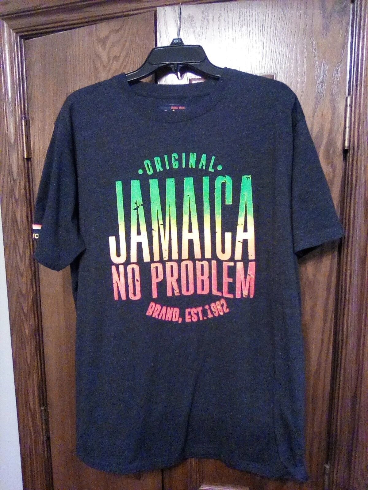 2010 Surf Classic Speckled Black T Shirt Jamaica XXL NWT