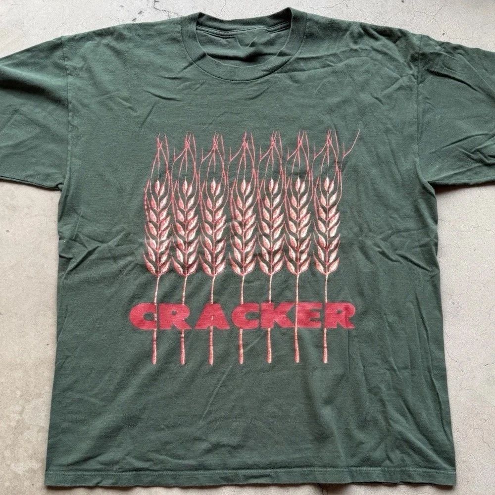 Cracker band Forest green Unisex Shirt Adult Cotton Tee MC1504