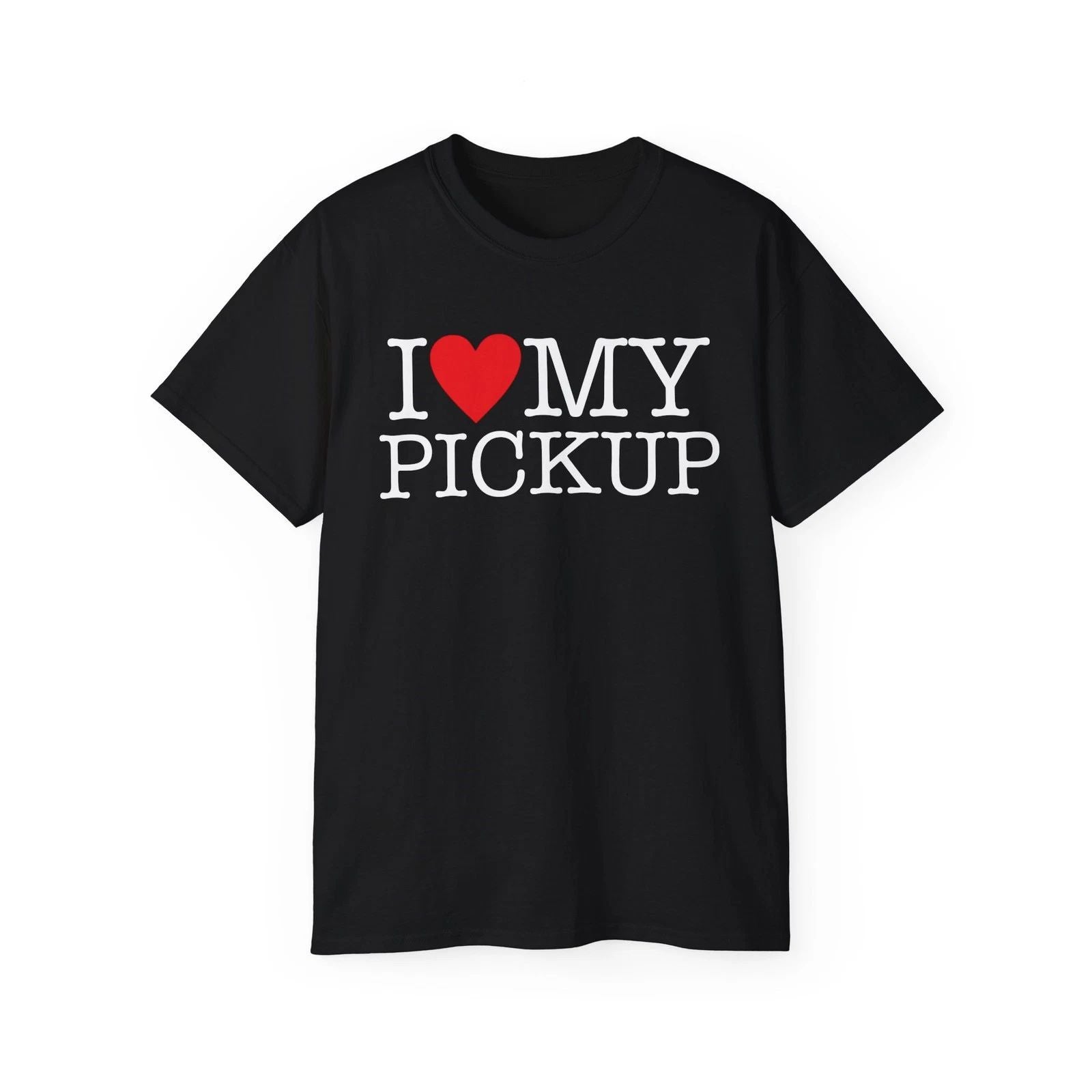 I Heart My Pickup Shirt - Classic Pickup Truck Lover Gift Tee
