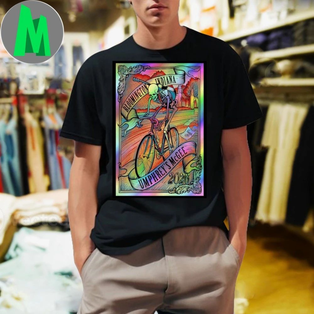 Bloomington Umphrey’s Mcgee Jan 29 2026 Poster Shirt