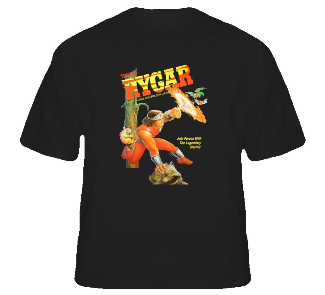 Rygar NES Retro Box Video Game T Shirt