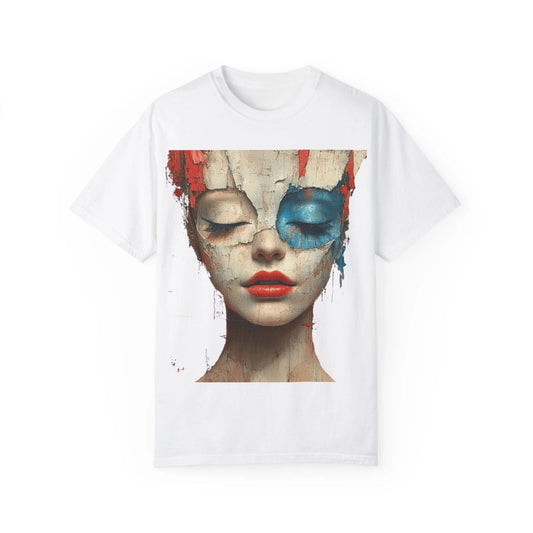 Women's Bold Bright Unique Boho Style Bohemian Artistic Tee T-Shirt