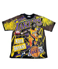 Los Angeles Kobe Bryant #8 NBA All Over Print T-Shirt Men's L Street Couture