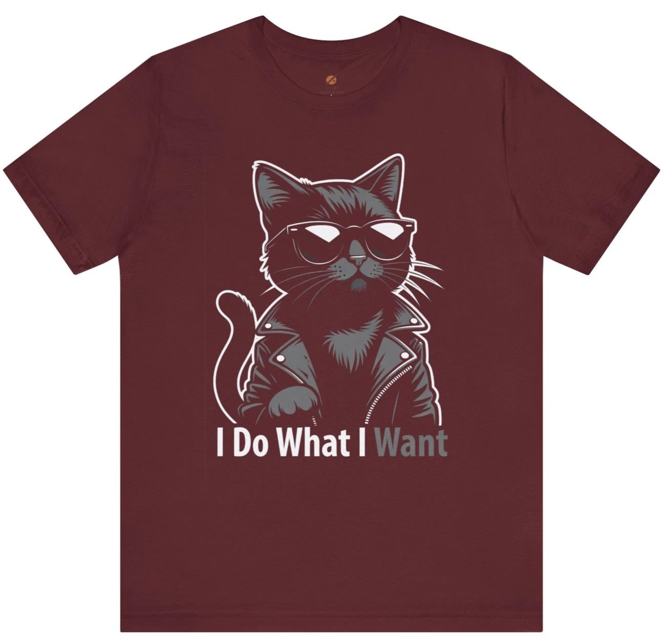 I Do What I Want Black Cat Shirt Sarcastic Funny Cat Lover Gift Tee