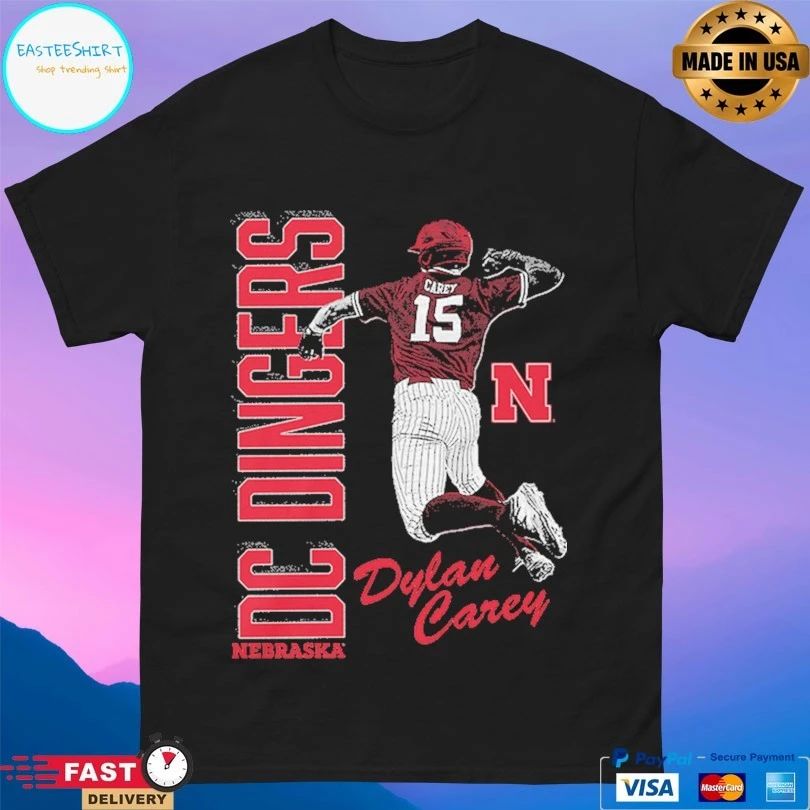 Dylan Carey Dc Dingers Nebraska Baseball 2026 T-shirt