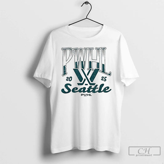 Classic Pwhl Seattle Hockey 2025 T Shirts