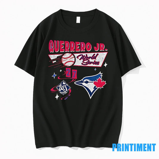 Vladimir Guerrero Jr Toronto Blue Jays 2025 World Series Name And Number Tshirts Sweater