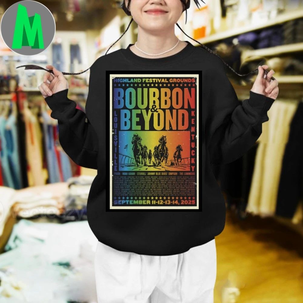 Highland Festival Grounds Bourbon & Beyond Louisville, Kentucky Sep 11-14 2025 Poster Shirt