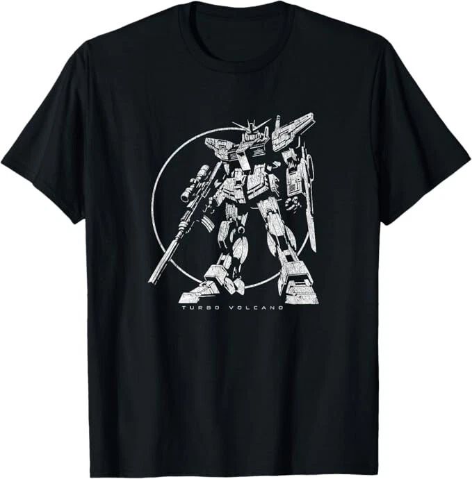 Retro 1980s Anime Mecha Distressed Future Robot Design T-Shirt *NEW* 10 Colors!