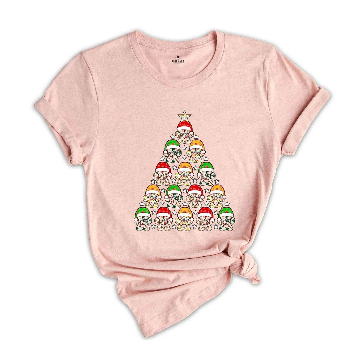 Christmas Tree Dog Paw Shirt, Dog Xmas Shirt, Dog Christmas Shirt, Cute Dog Shir