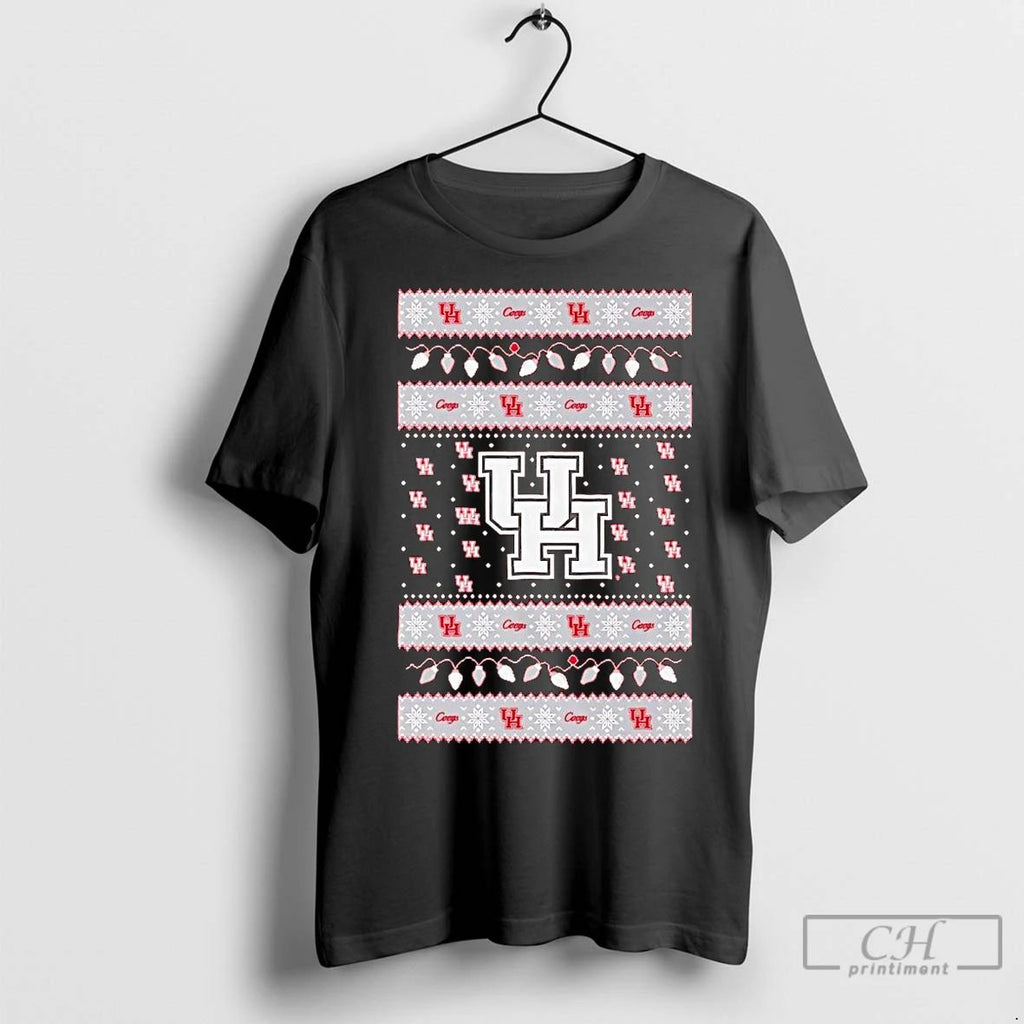 Premium Houston Cougars Ugly Christmas Light