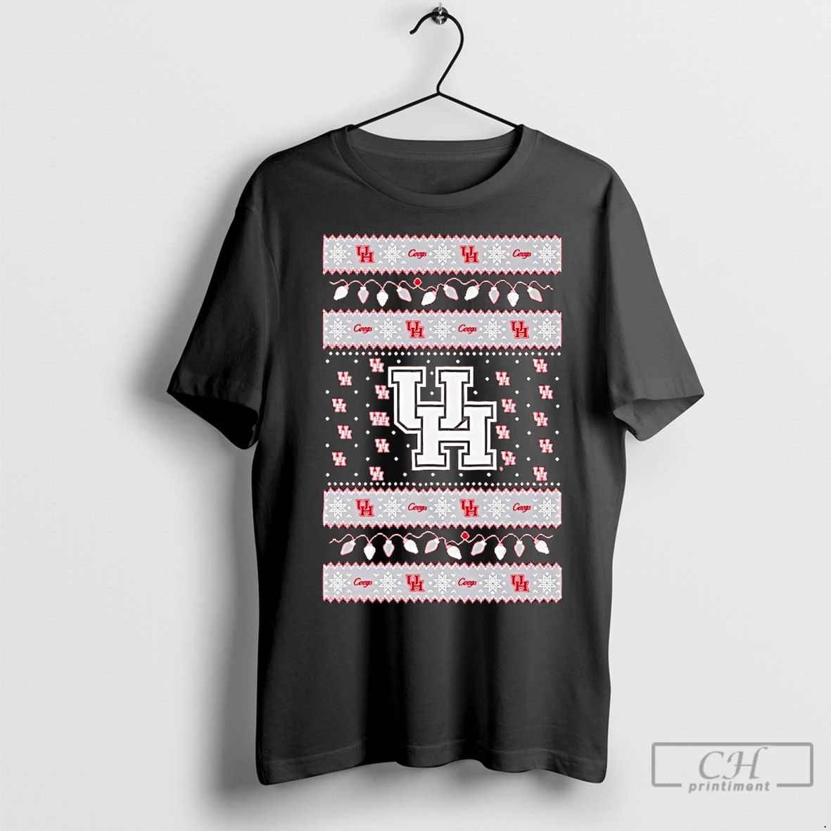 Premium Houston Cougars Ugly Christmas Light