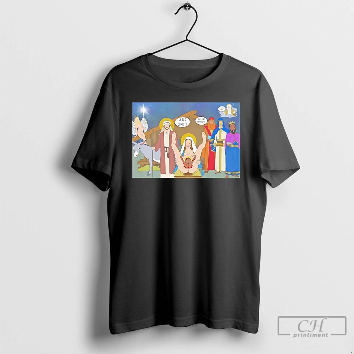 Classic The Real Nativity Jesus Christ Was Born Christmas T Shirts