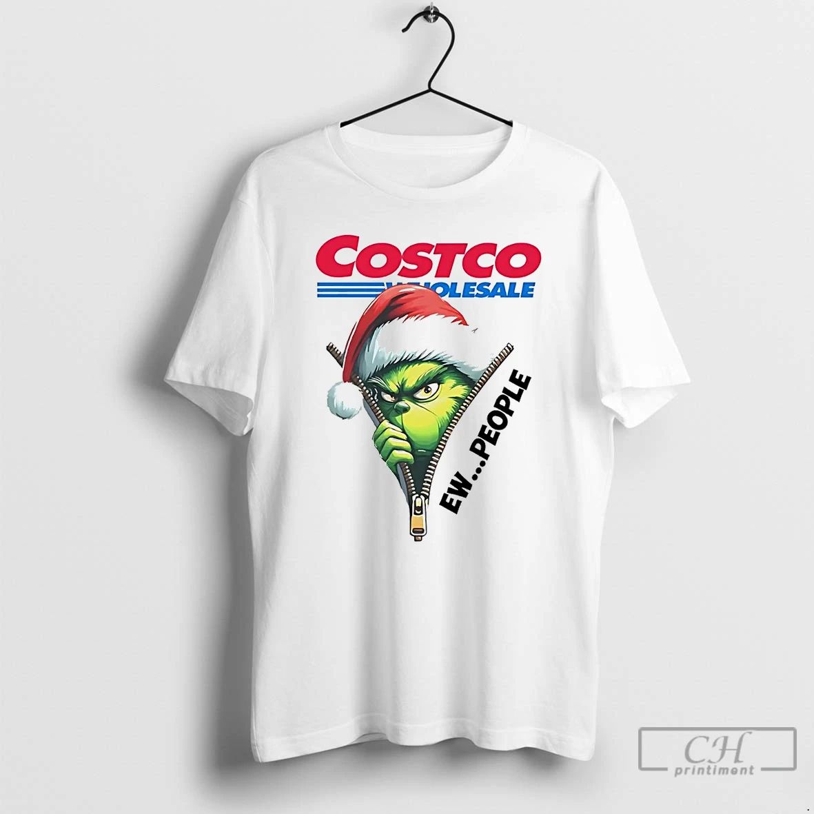 Classic Grinch Costco Wholesale Ew People Christmas T Shirts