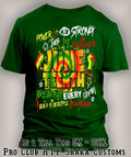 Juneteenth Black History Tee Shirt Power Strong Culture Holiday Streetwear T
