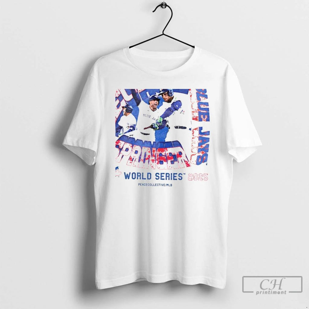 Classic George Springer Toronto Blue Jays Mlb 2025 World Series T Shirts