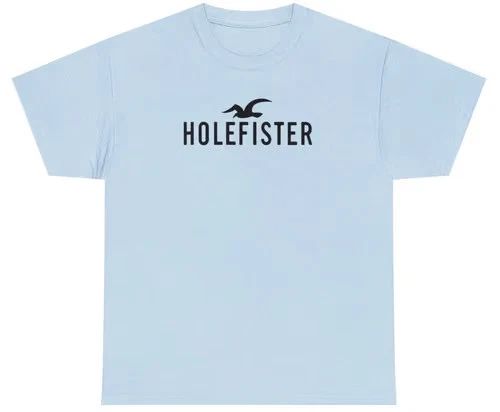 Mens Holefister T Shirt Funny Hollister Butt Sex Joke Humor Novelty Tee