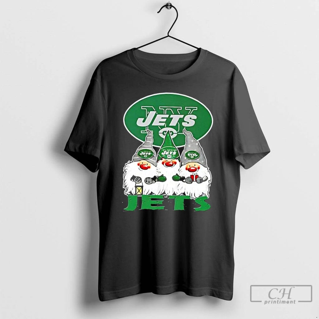 Premium New York Jets X Gnomes Xmas Christmas T Shirts