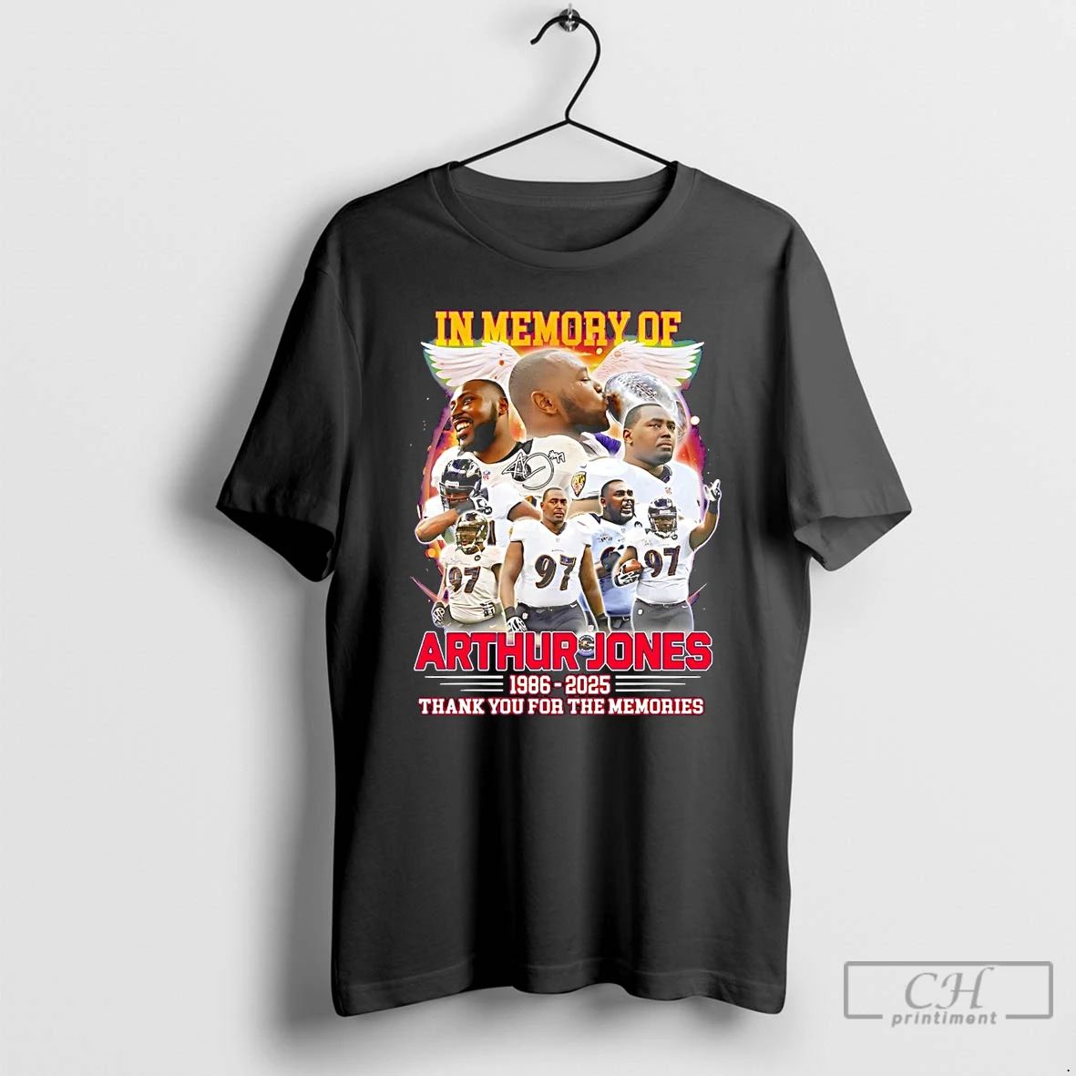 Classic In Memory Of Arthur Jones 1986 2025 Thank You For The Memories T Shirts