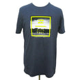 Billabong Mens XL Blue Short Sleeve T-Shirt Beach Ocean Surf Graphic Cotton Top