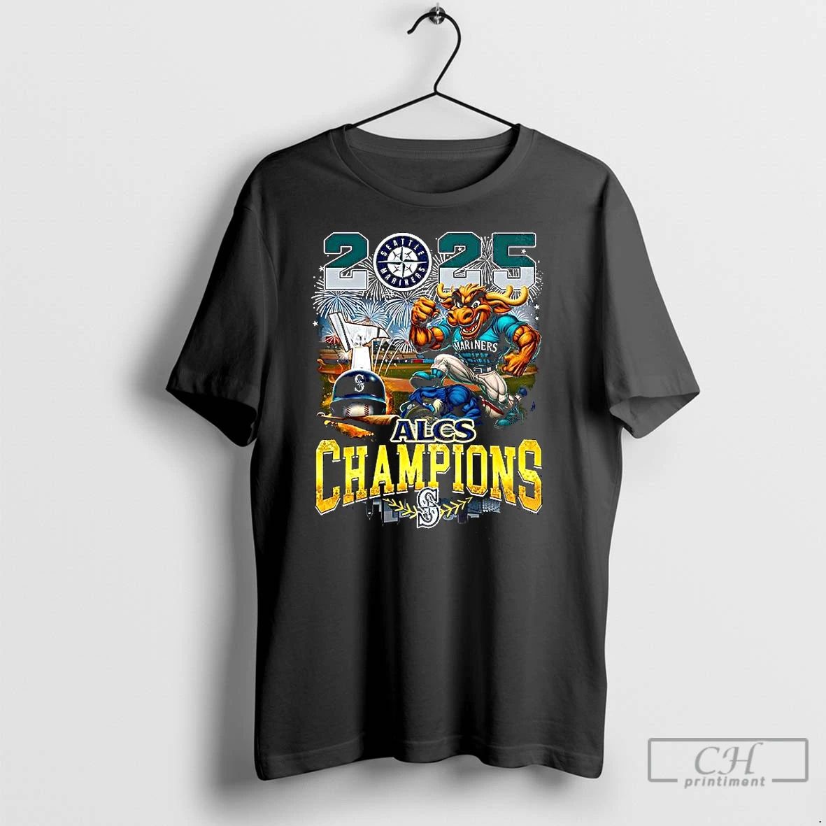 Classic Seattle Mariners Alcs Champions 2025 Mascot