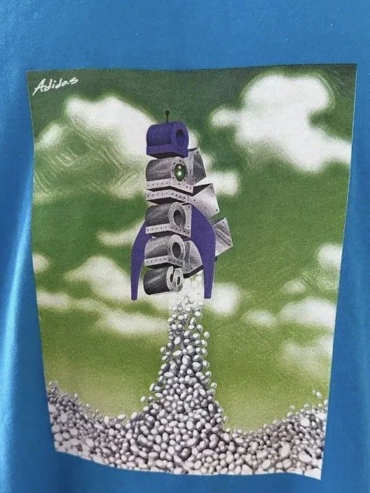 NEW Mens Size 2XLT adidas T-Shirt Boost Rocket NWT