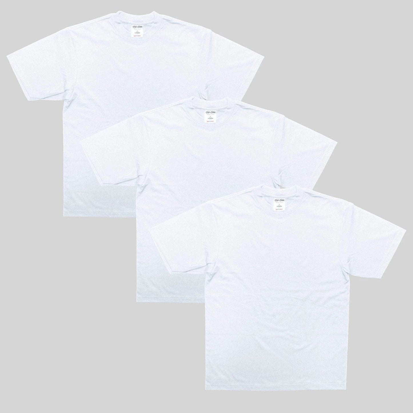 3-Pack Shaka Wear 7.5 oz Max Heavyweight Short Sleeve T-Shirt