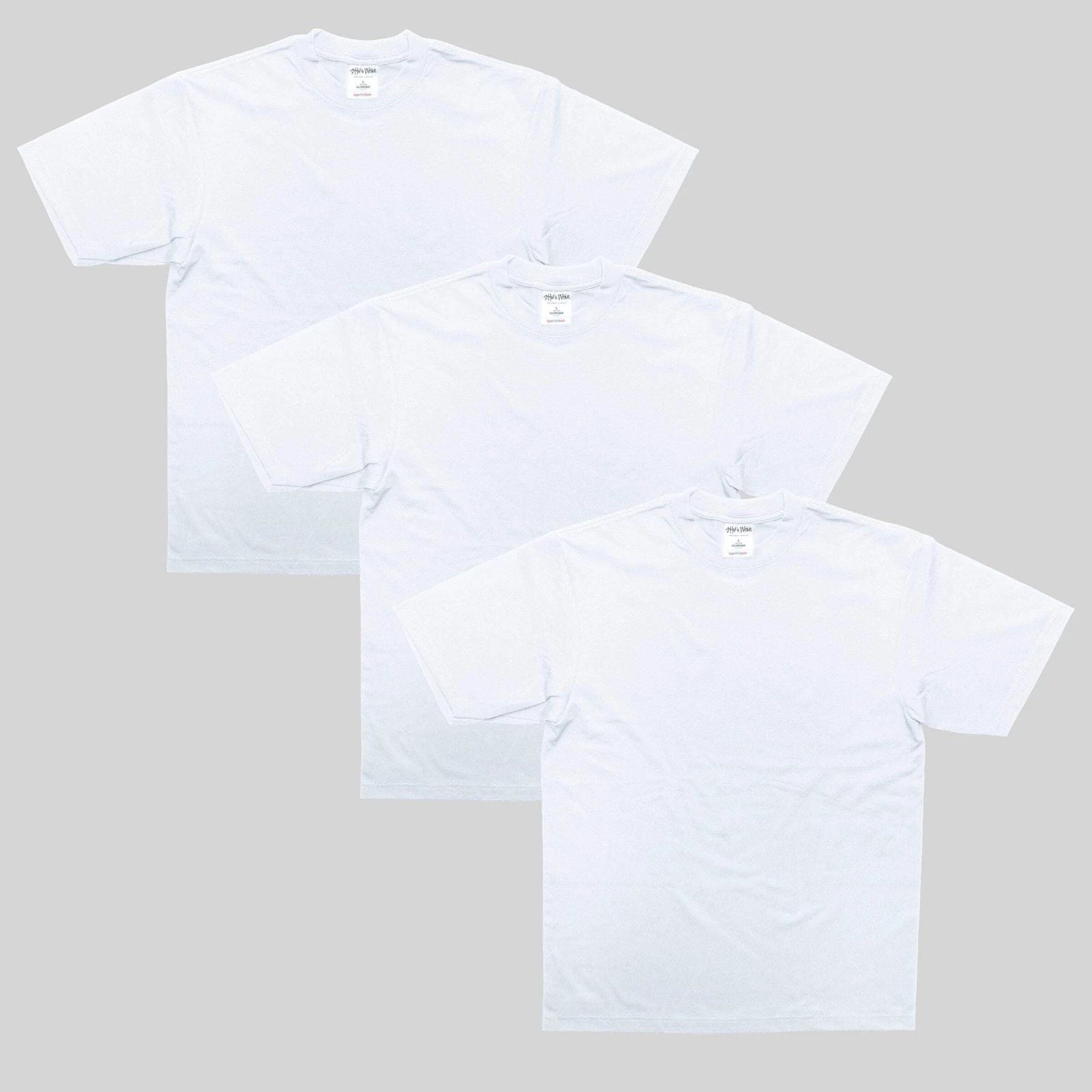 3-Pack Shaka Wear 7.5 oz Max Heavyweight Short Sleeve T-Shirt