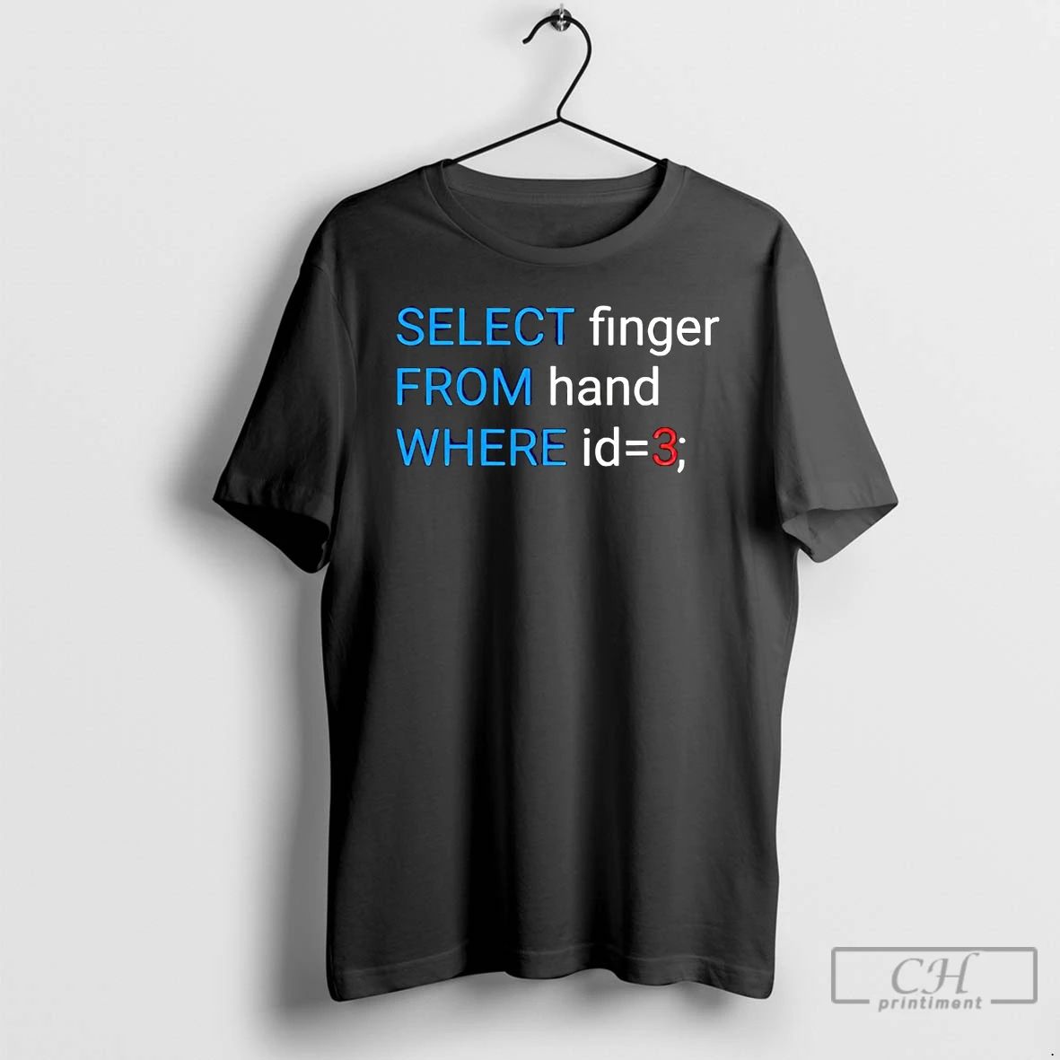 Classic Select Finger From Hand Where Id T Shirts