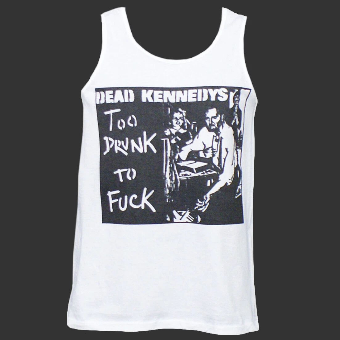 Dead Kennedys Hardcore Punk Rock T-SHIRT vest top unisex white S-2XL