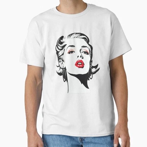 Susan A Modern Marilyn Classic T-Shirt T-Shirt Made in US/AUS Size S-2XL