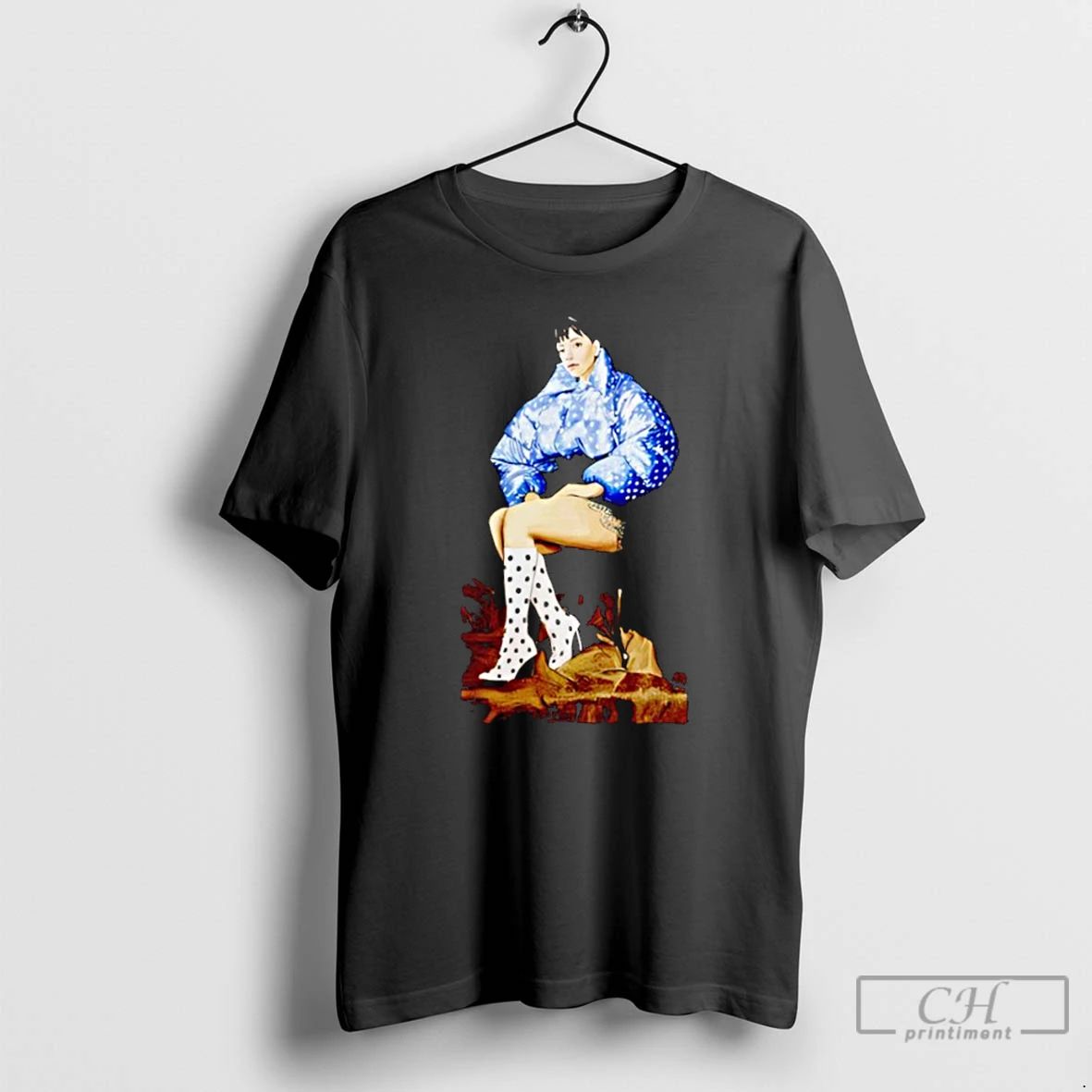 Classic Lily Allen West End Girl Tour Graphic T Shirts