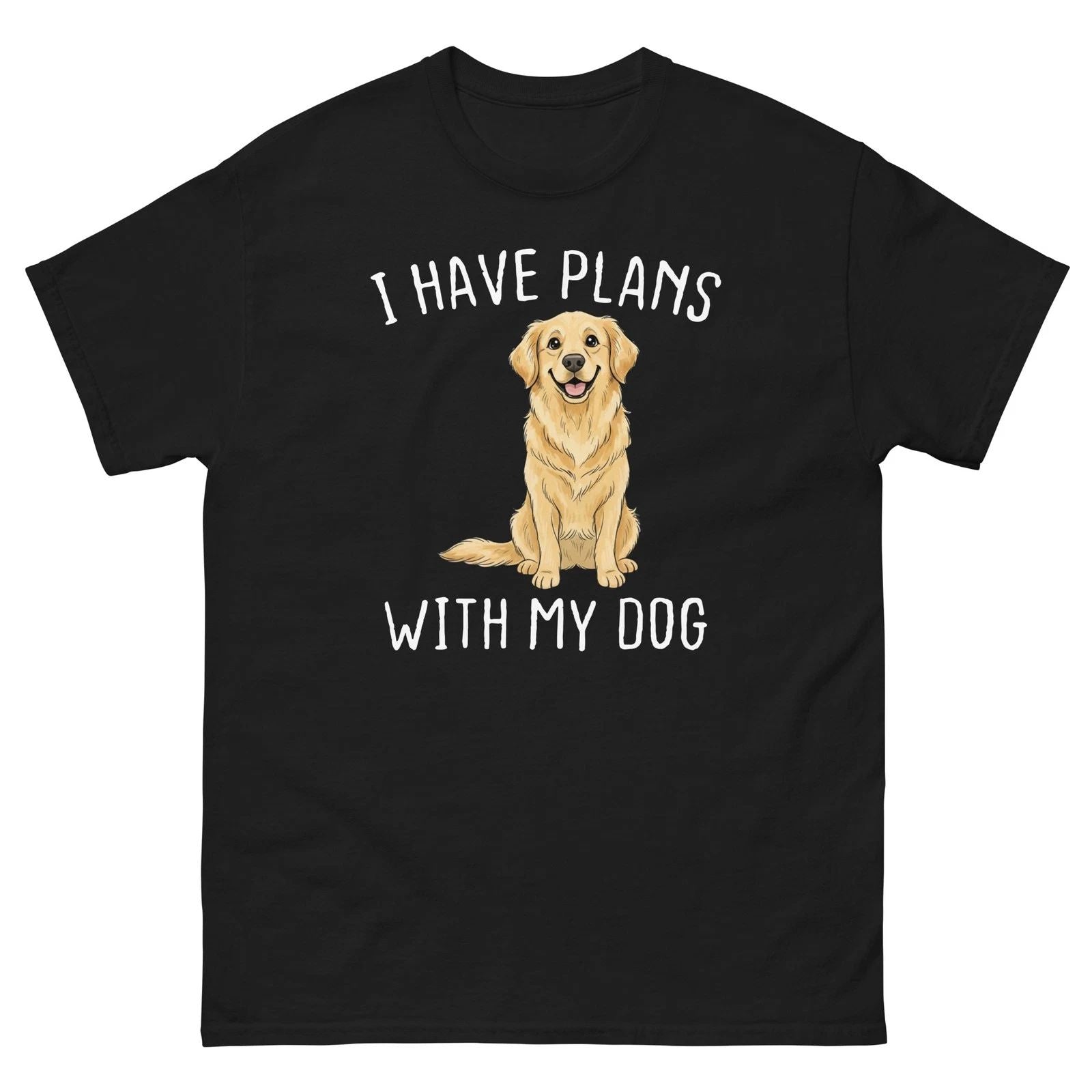 Funny Dog Lover Shirt I Have Plans With My Dog
