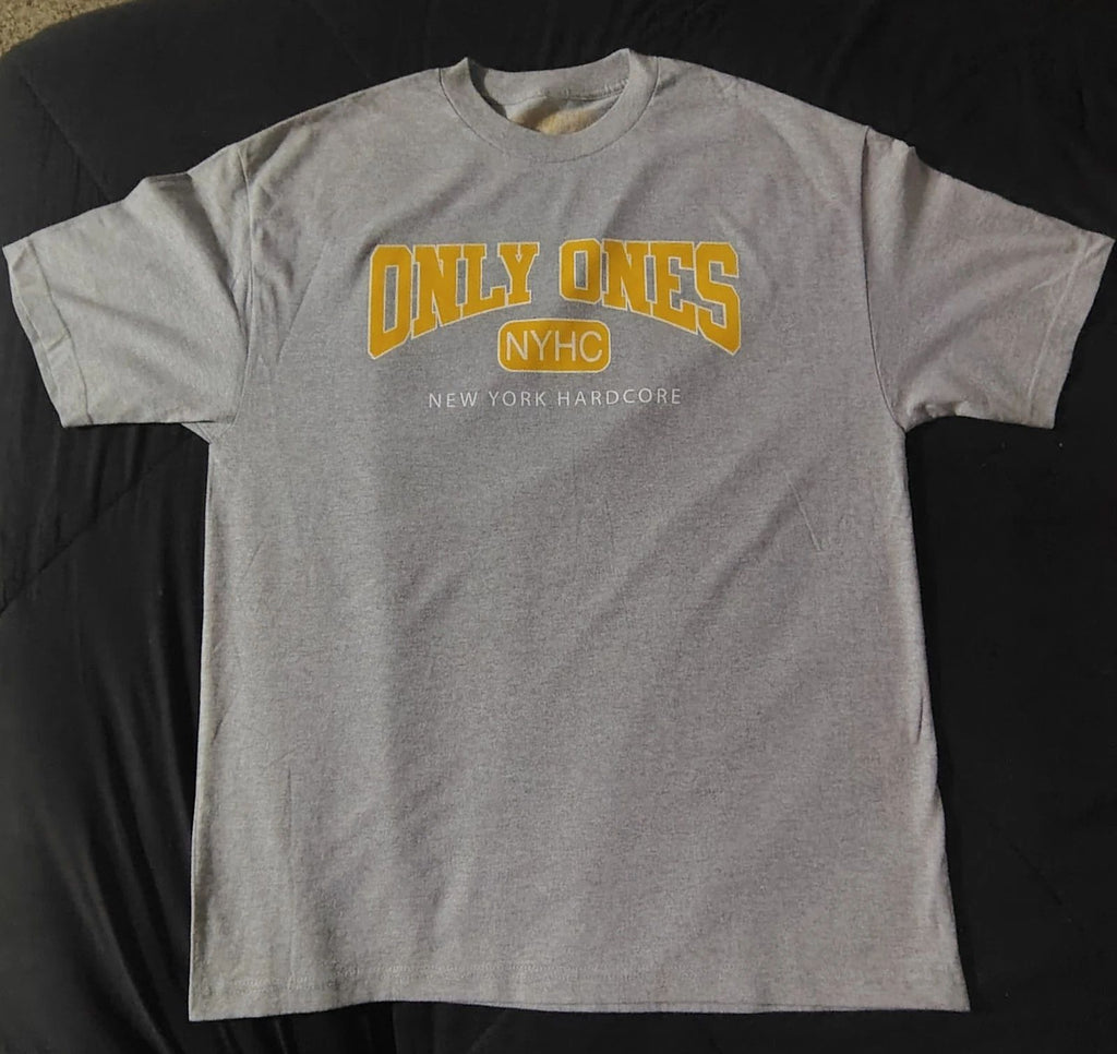 NYHC New York Hardcore Shirt Mens XL Gray  Only Ones Band Mind Is Everything Tee