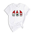 Cute Christmas Gnomes Shirt, Christmas Gift, 2025 Christmas Tee, Gnomes Shirt, H