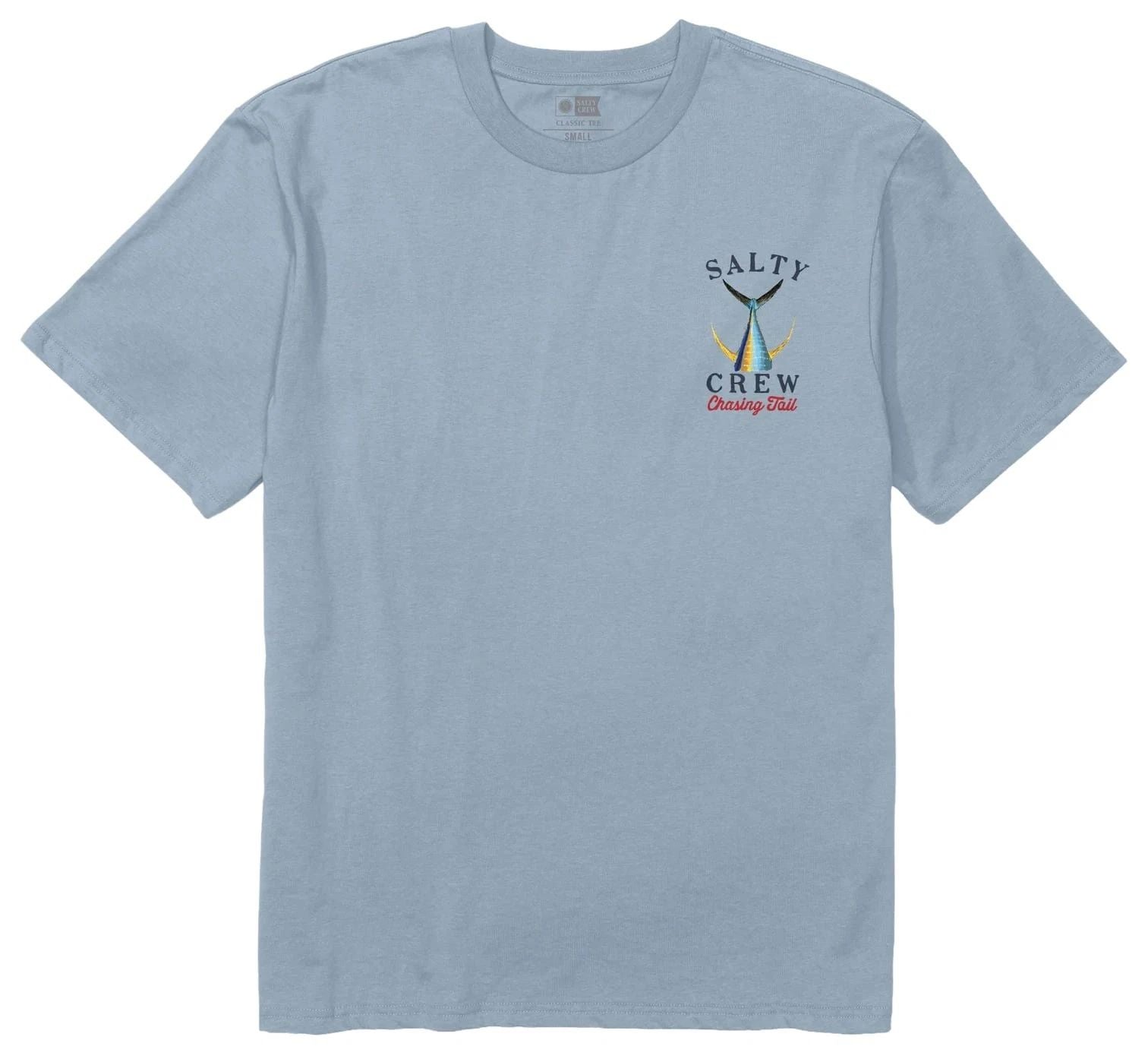 Salty Crew Tailed Classic SS T-Shirt - Blue Fog - New