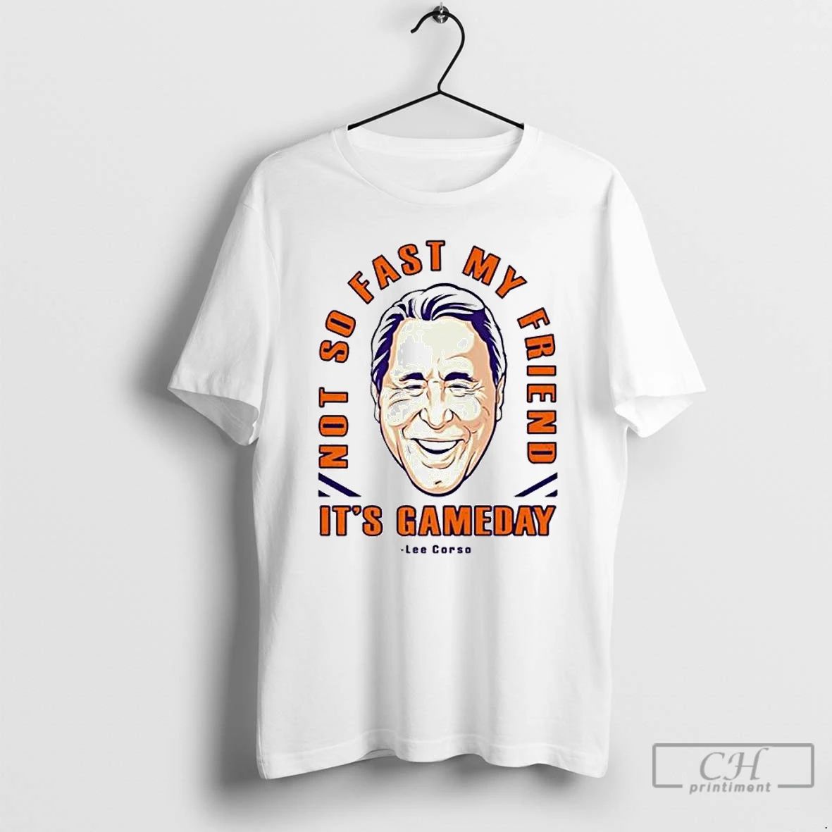 Classic Lee Corso Not So Fast My Friend Its Gameday Big Head Ornaments T Shirts