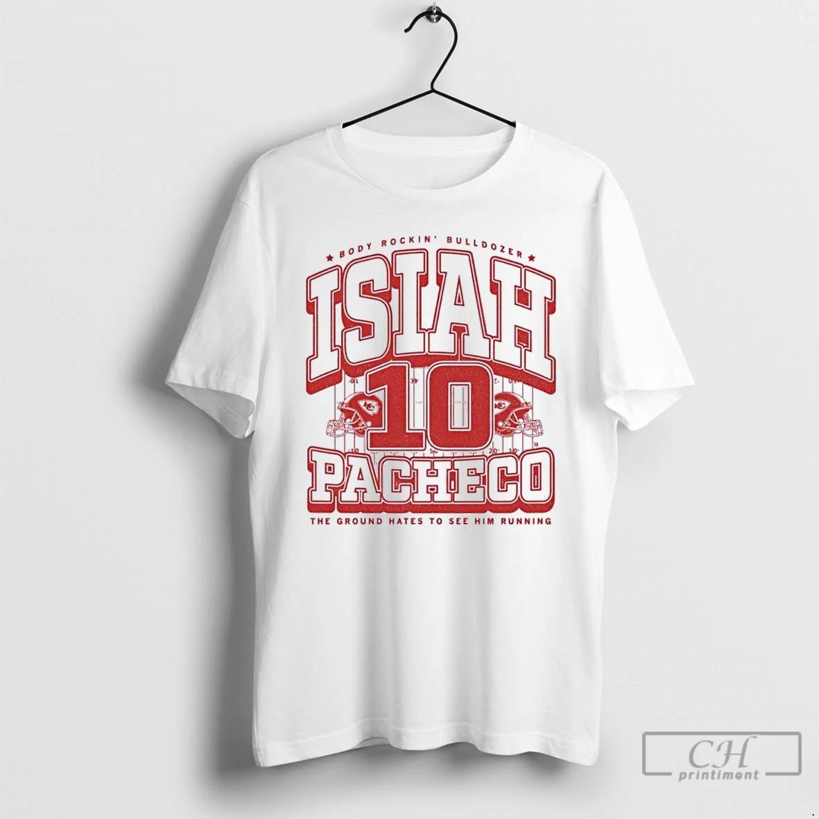 Premium Isiah Pacheco Max Collegiate T Shirts
