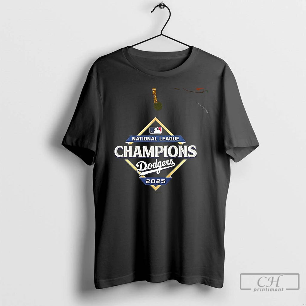 Classic Los Angles Dodgers National League Champions 2025 Two Sided Mugs And T Shirts