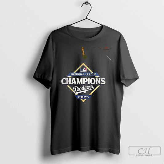 Classic Los Angles Dodgers National League Champions 2025 Two Sided Mugs And T Shirts