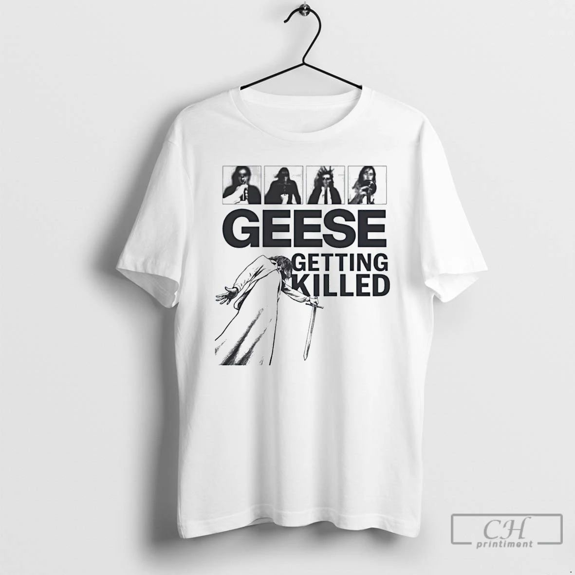 Premium Geese Getting Killed Geese Band Geese Album T Shirts