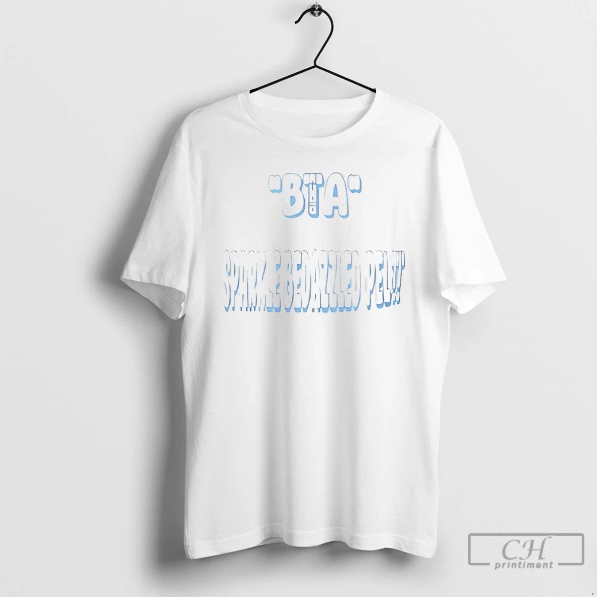 Premium Bta Sparkle Bedazzled Pel T Shirts