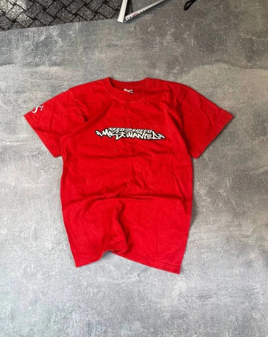 Need for speed Most Wanted red tee S size