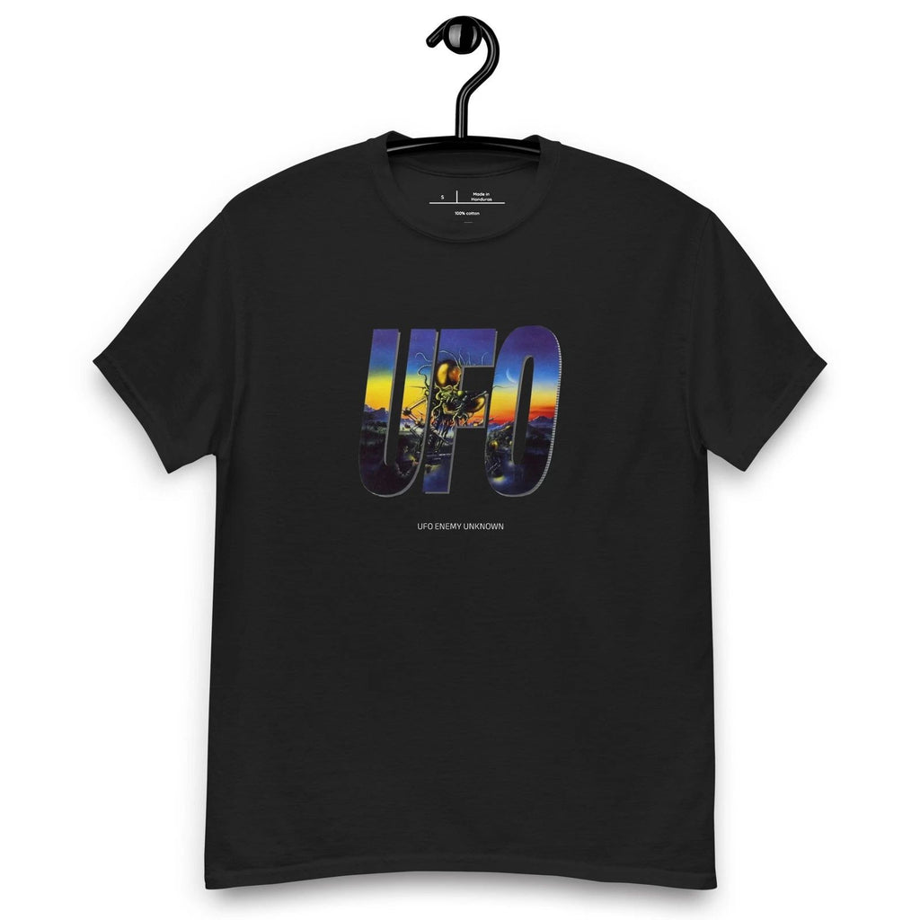 UFO Enemy Unknown Retro Dark T-Shirt Unisex - Amiga C64 Classic Game